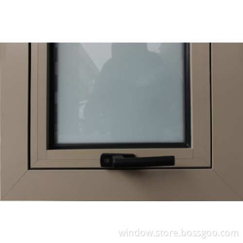 Aluminium double glazed awning window